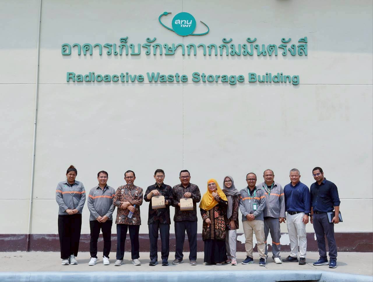 TINT visits covid hospital center