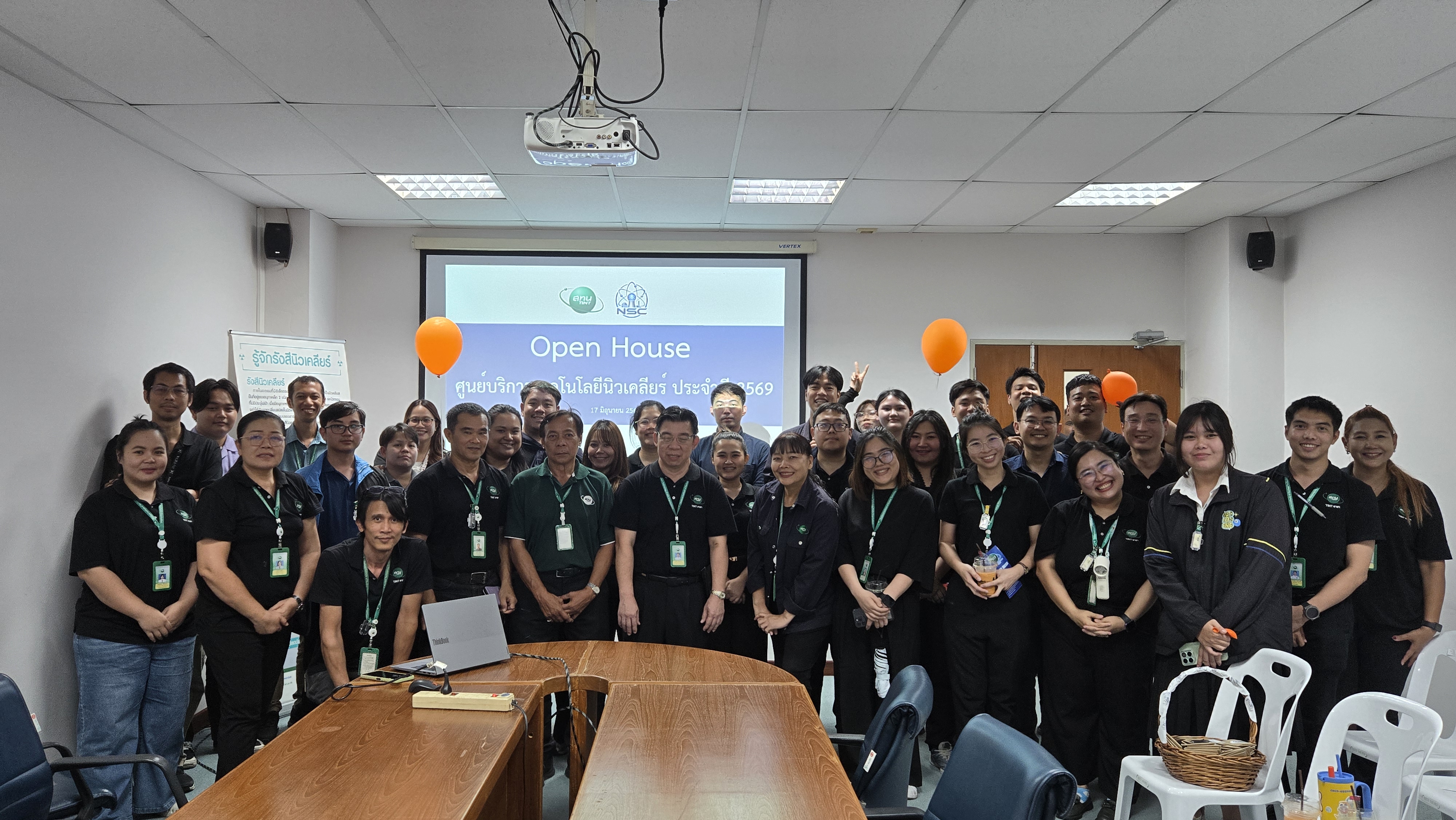 TINT visits covid hospital center