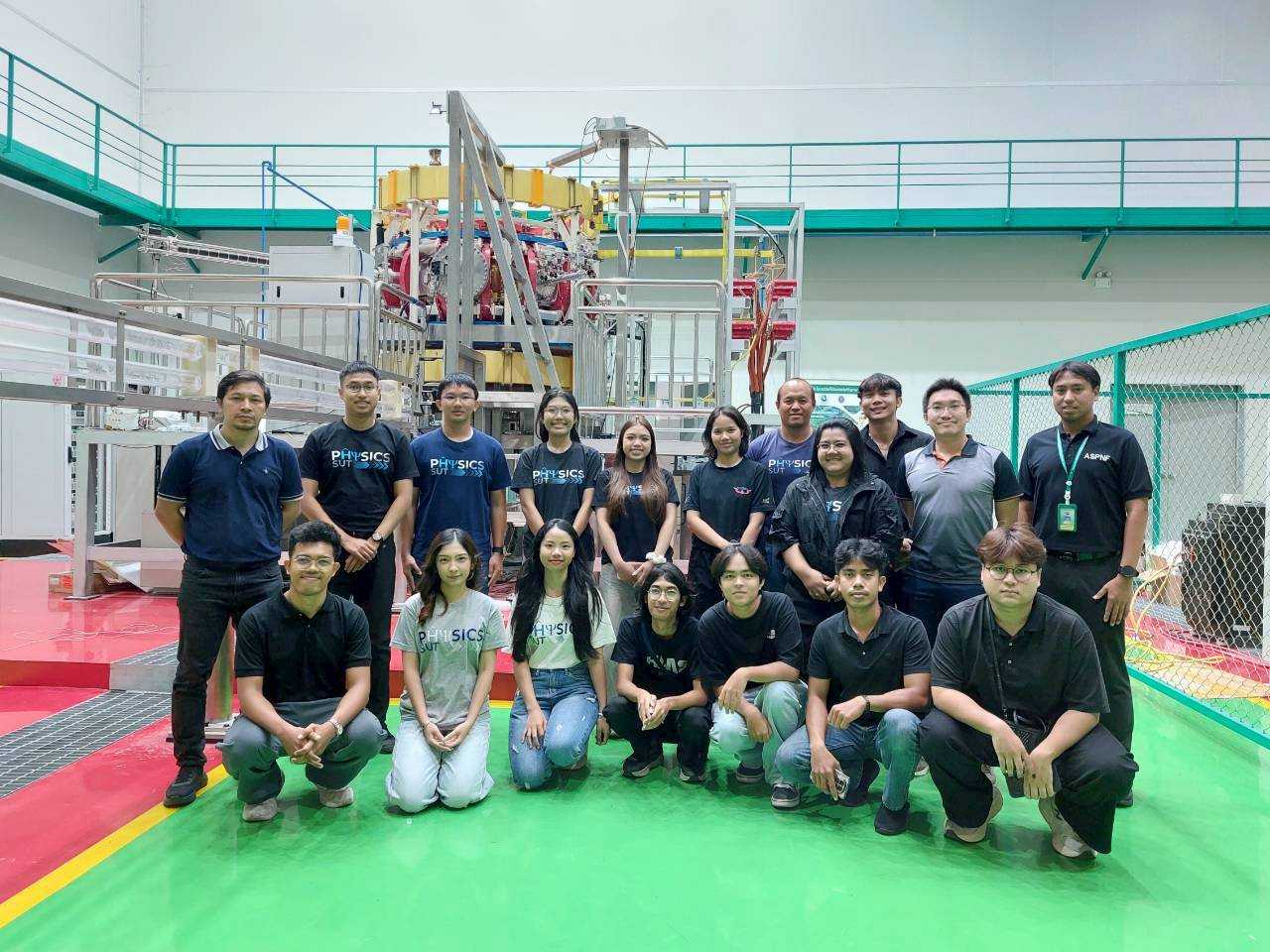 TINT visits covid hospital center