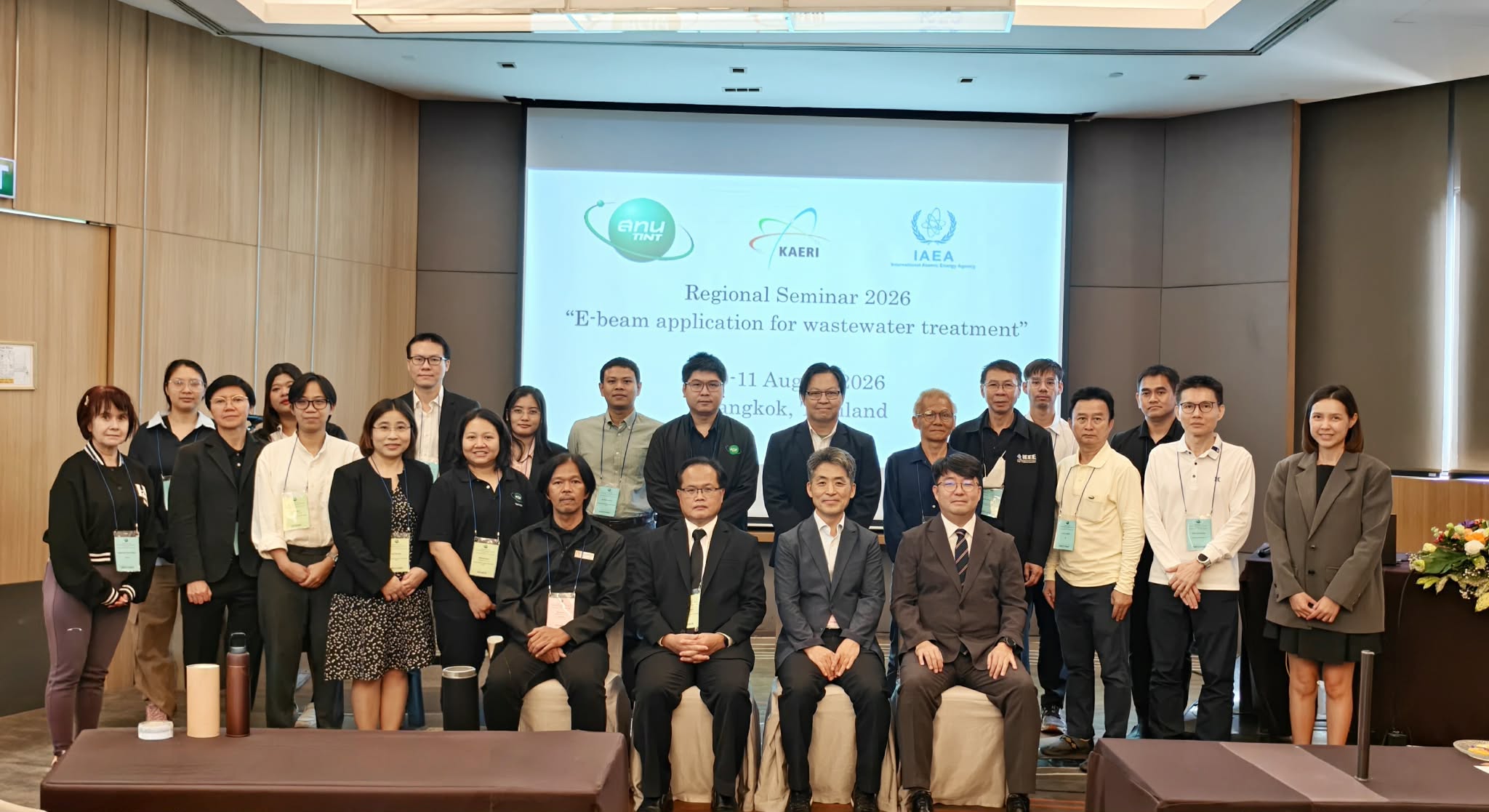 TINT visits covid hospital center