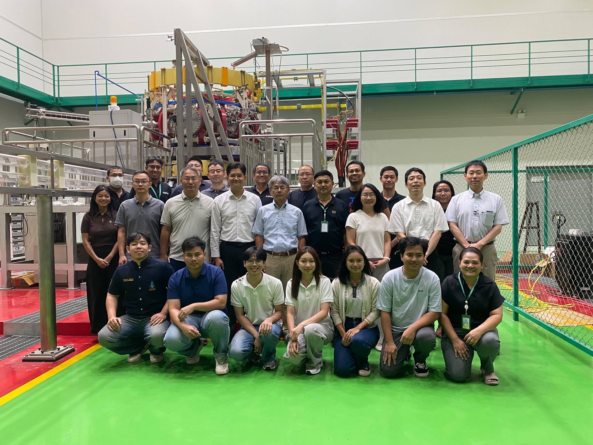 TINT visits covid hospital center