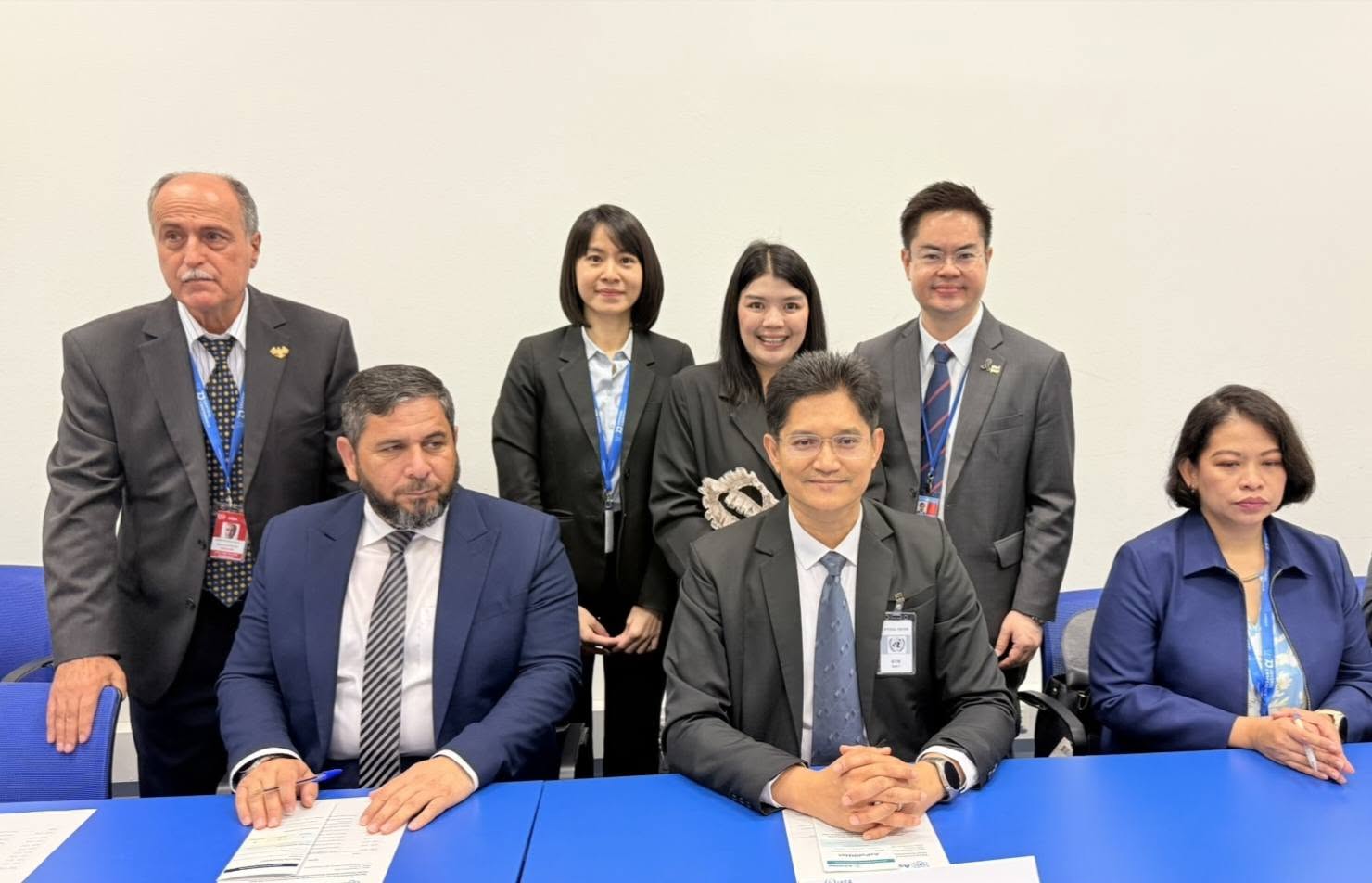 TINT visits covid hospital center