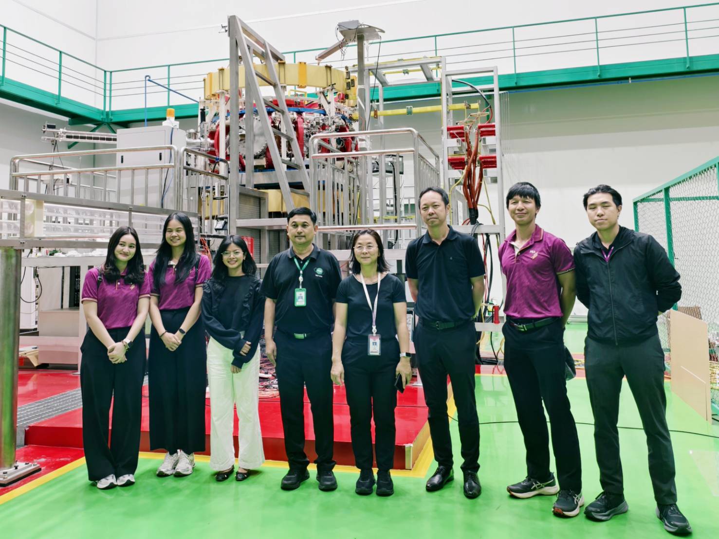 TINT visits covid hospital center